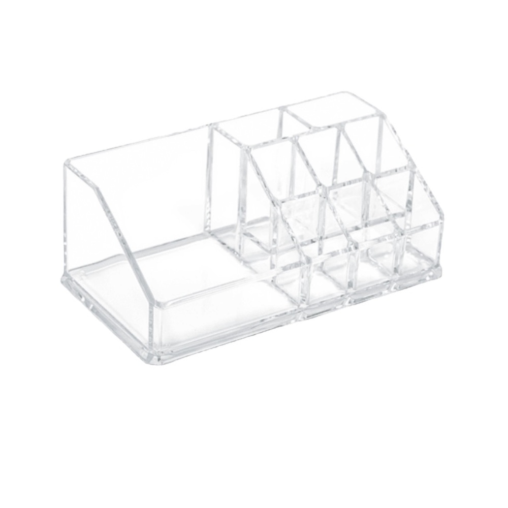 NIB Sorbus Clear Acrylic Cosmetic Organizer 9 Slots